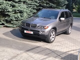 2004 BMW X5 4.4i I (E53) Рестайлинг, серый, 866000 рублей, вид 2