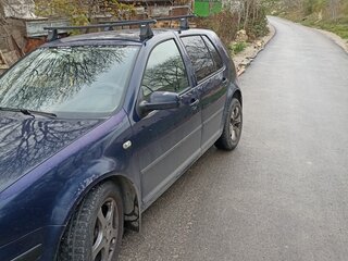 2001 Volkswagen Golf IV, синий, 350000 рублей, вид 3