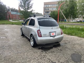 2002 Nissan March III (K12), серебристый, 270000 рублей, вид 5