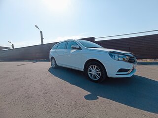 2018 Lada (ВАЗ) Vesta SW I, белый, 935000 рублей, вид 1