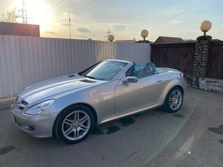 2006 Mercedes-Benz SLK-Класс 200 II (R171), серебристый, 1500000 рублей, вид 3
