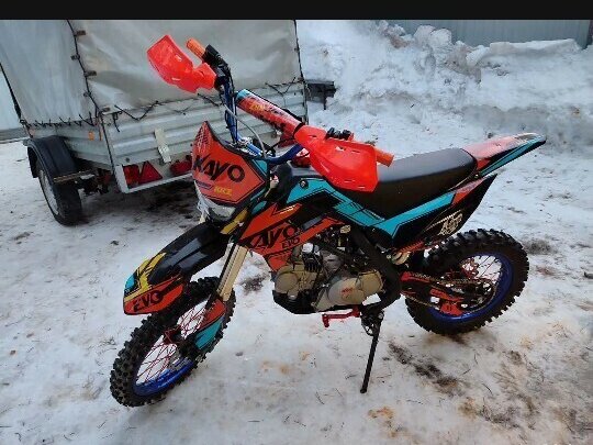 2020 Kayo Evolution YX125EM, синий, 75000 рублей - вид 7