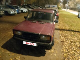 2002 Lada (ВАЗ) 2107, красный, 90000 рублей, вид 2