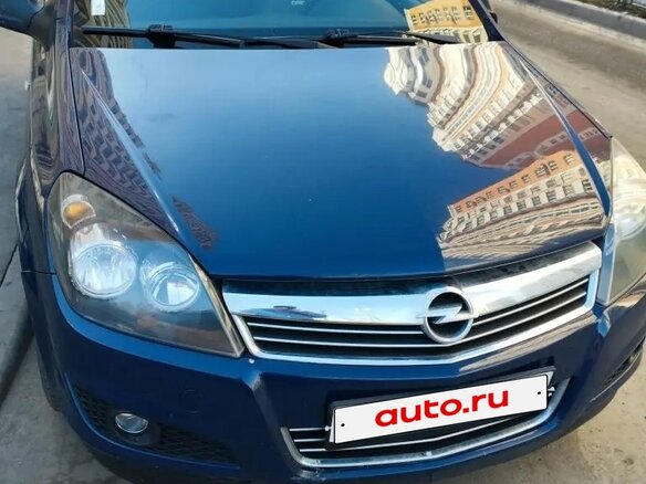 2013 Opel Astra H Рестайлинг, синий, 550000 рублей