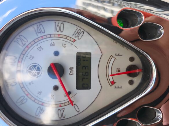 2003 Yamaha XVS400 Drag Star, белый - вид 4