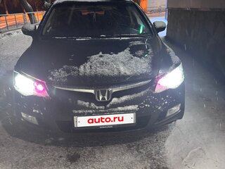 2008 Honda Civic VIII, чёрный, 975000 рублей, вид 3