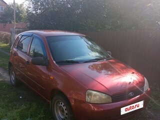 2008 Lada (ВАЗ) Kalina I, красный, 210000 рублей, вид 1