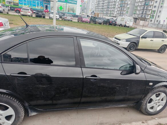 2002 Nissan Primera III (P12), чёрный, 450000 рублей - вид 1