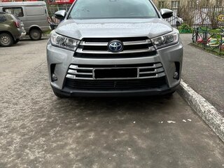 2017 Toyota Highlander III (XU50) Рестайлинг, серый, 3250000 рублей, вид 1