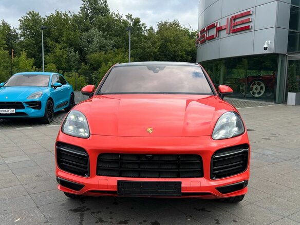 2021 Porsche Cayenne Coupé III, оранжевый, 8500000 рублей - вид 1