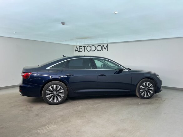 2019 Audi A6 45 TFSI V (C8), синий - вид 6