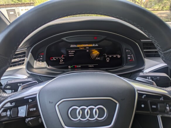 2021 Audi A6 45 TFSI V (C8), серый, 4650000 рублей - вид 15