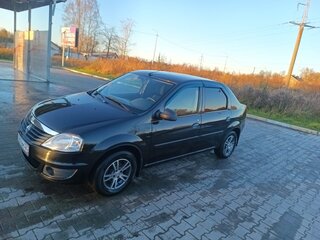 2011 Renault Logan I Рестайлинг, чёрный, 600000 рублей, вид 1