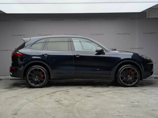 2015 Porsche Cayenne Diesel II Рестайлинг (958), синий, 3465000 рублей, вид 4
