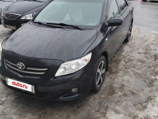 2007 Toyota Corolla AMT X (E140, E150), чёрный, 650000 рублей, вид 1