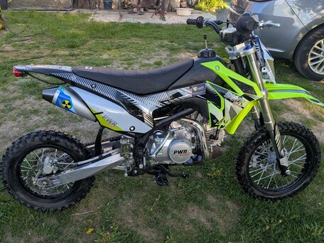 2024 PWR Racing FRZ 125, зелёный, 65000 рублей, вид 2