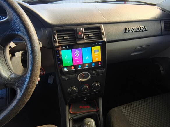 2010 Lada (ВАЗ) Priora I, чёрный, 365000 рублей - вид 3