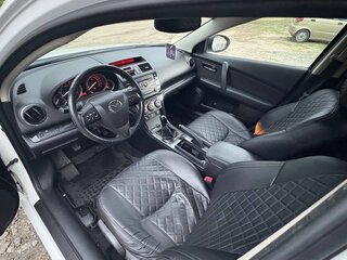 2012 Mazda 6 II (GH) Рестайлинг, белый, 1000000 рублей, вид 4