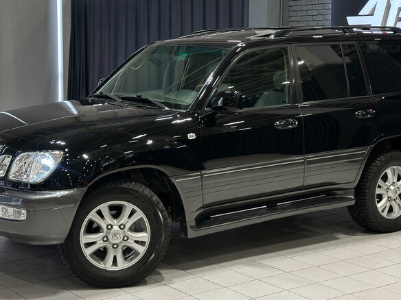 2005 Lexus LX 470 II Рестайлинг, чёрный, 2707000 рублей - вид 1