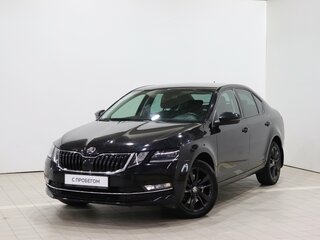 2018 Skoda Octavia III (A7) Рестайлинг, чёрный, 1740000 рублей, вид 1