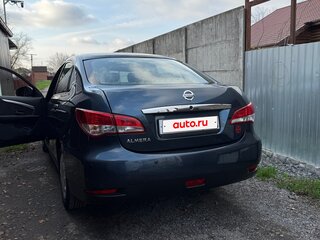 2014 Nissan Almera III (G15), синий, 850000 рублей, вид 3