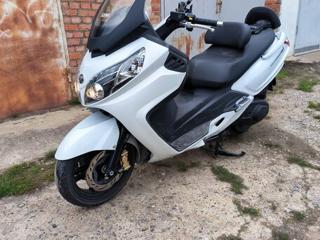 2012 Sym Maxsym 400, белый, 398000 рублей, вид 1