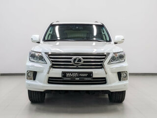 2013 Lexus LX 570 III Рестайлинг, белый, 5380000 рублей, вид 2