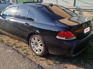 2004 BMW 7 серии Long 730Li IV (E65/E66), чёрный, 600000 рублей, вид 4