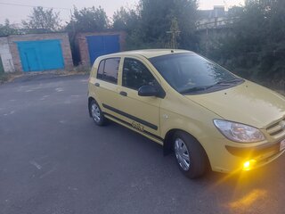 2005 Hyundai Getz I Рестайлинг, жёлтый, 410000 рублей, вид 4