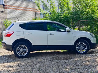 2013 Nissan Qashqai I Рестайлинг, белый, 1190000 рублей, вид 4