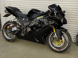 2005 Kawasaki ZX-6R Ninja, чёрный, 450000 рублей, вид 1