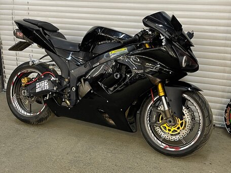 2005 Kawasaki ZX-6R Ninja, чёрный, 450000 рублей, вид 1