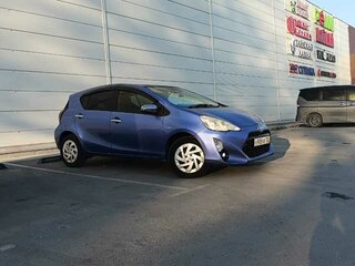 2016 Toyota Aqua I Рестайлинг, синий, 780000 рублей, вид 4