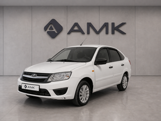 2015 Lada (ВАЗ) Granta I, белый, 420000 рублей, вид 1
