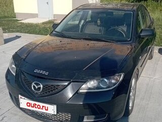 2008 Mazda 3 4-speed I (BK) Рестайлинг, чёрный, 500000 рублей, вид 1