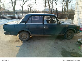1999 Lada (ВАЗ) 2107, зелёный, 85000 рублей, вид 2