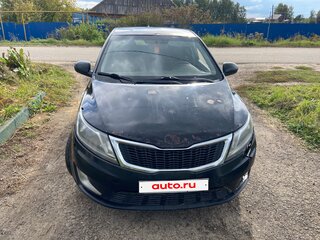 2012 Kia Rio 4-speed III, чёрный, 380000 рублей, вид 1