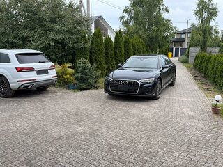 2024 Audi A8 Long 55 TFSI IV (D5) Рестайлинг, синий, 6500000 рублей, вид 2
