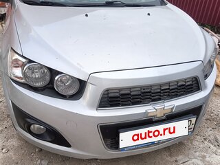2014 Chevrolet Aveo II, серебристый, 719000 рублей, вид 4