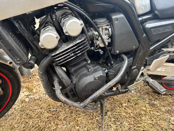 1997 Yamaha FZ400, серый, 210000 рублей - вид 8