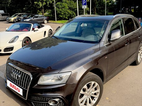 2014 Audi Q5 I (8R) Рестайлинг, коричневый, 2100000 рублей, вид 1