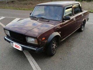 2006 Lada (ВАЗ) 2107, пурпурный, 150000 рублей, вид 1