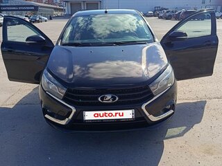 2017 Lada (ВАЗ) Vesta I, чёрный, 780000 рублей, вид 2