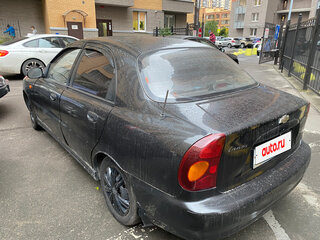 2006 Chevrolet Lanos I, чёрный, 100000 рублей, вид 3