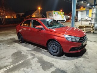 2015 Lada (ВАЗ) Vesta I, красный, 565000 рублей, вид 2