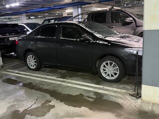2012 Toyota Corolla X (E140, E150) Рестайлинг, чёрный, 1600000 рублей, вид 4