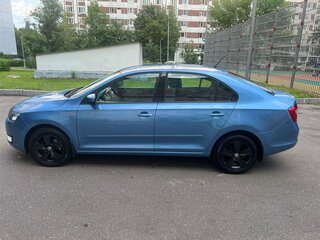 2016 Skoda Rapid I, синий, 1380000 рублей, вид 4