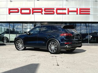 2014 Porsche Cayenne S II Рестайлинг (958), синий, 2450000 рублей, вид 3