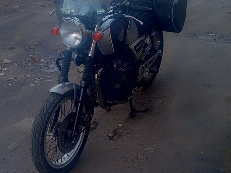 1994 Honda GB 400, серебристый, 360000 рублей, вид 3