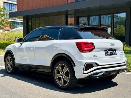 2022 Audi Q2 L 35 TFSI I Рестайлинг, белый, 1877007 рублей, вид 4